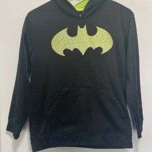 Batman Hoodie Black Boys Youth Size XL